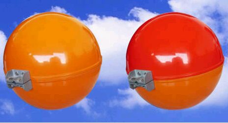 夜間發(fā)光的玻璃鋼警示球五大作用